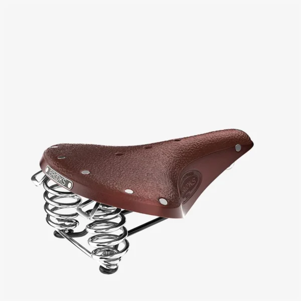 Selle en cuir BROOKS pour triporteur TREEBIKE – Image 2
