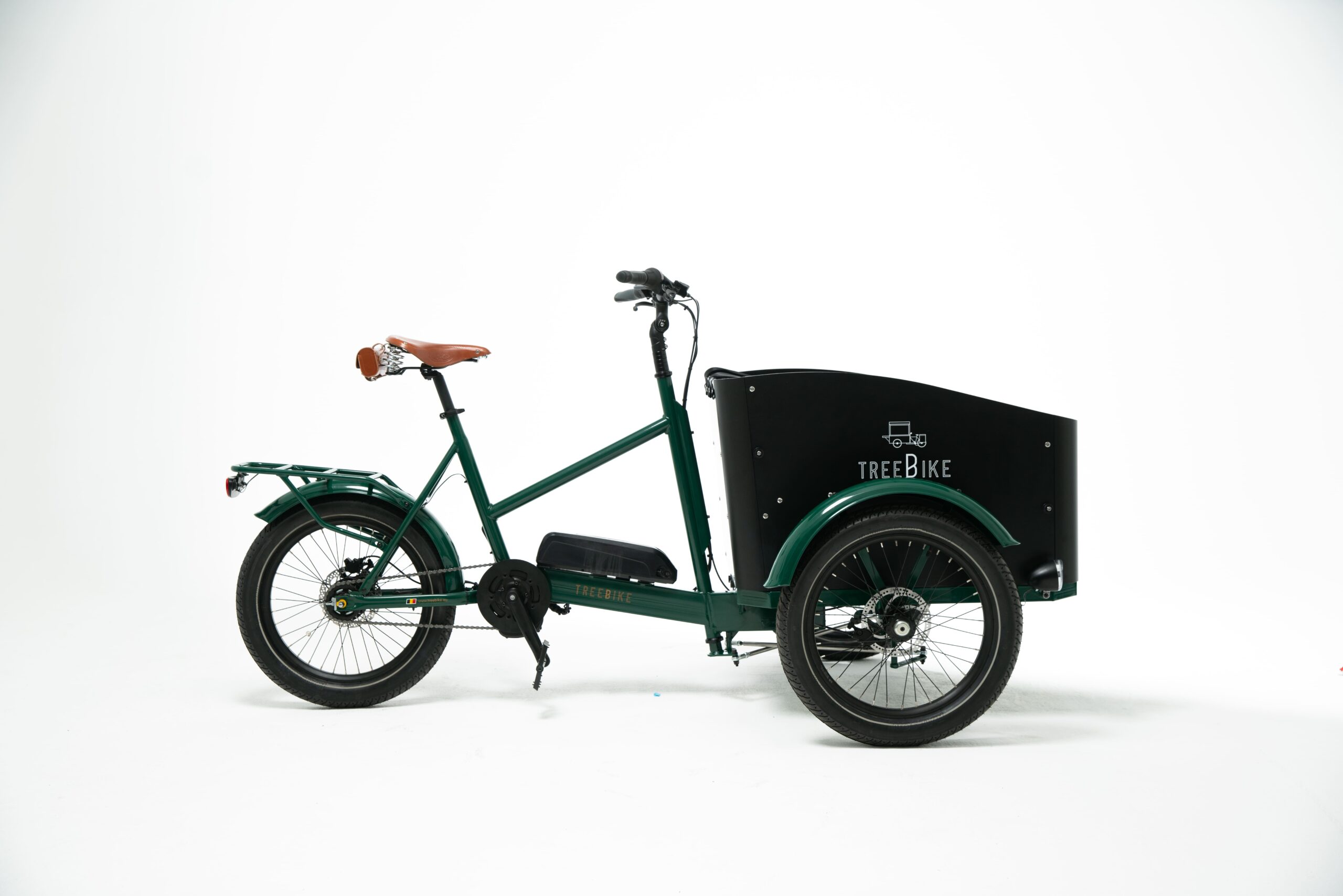Vélo triporteur électrique TREEBIKE Family (caisse pour 2 kids) – Image 2