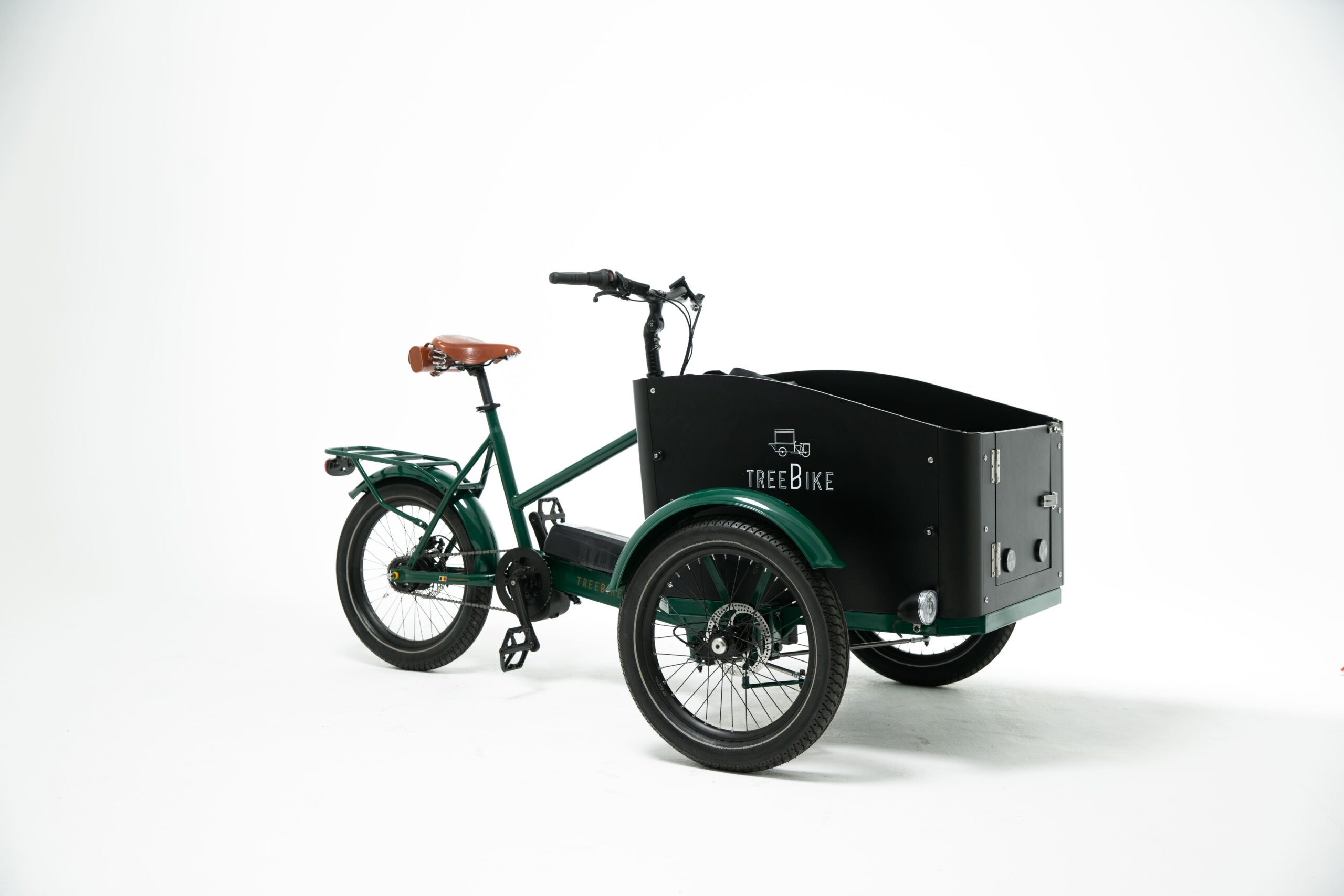 Vélo triporteur électrique TREEBIKE Family (caisse pour 2 kids) – Image 3