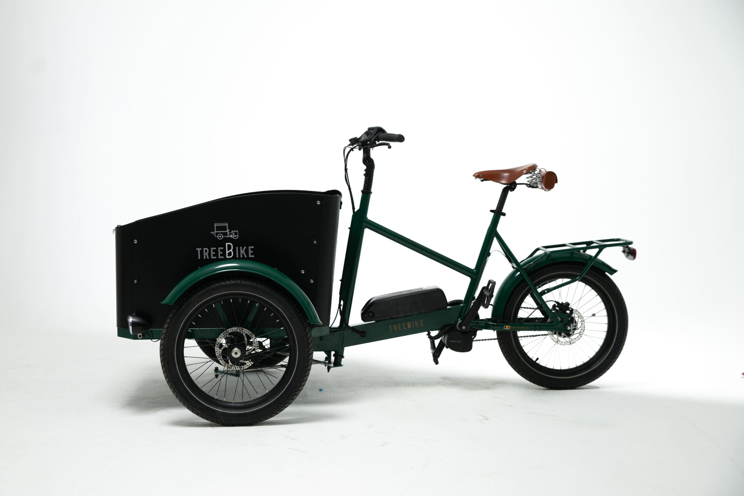 Vélo triporteur électrique TREEBIKE Family (caisse pour 2 kids) – Image 5