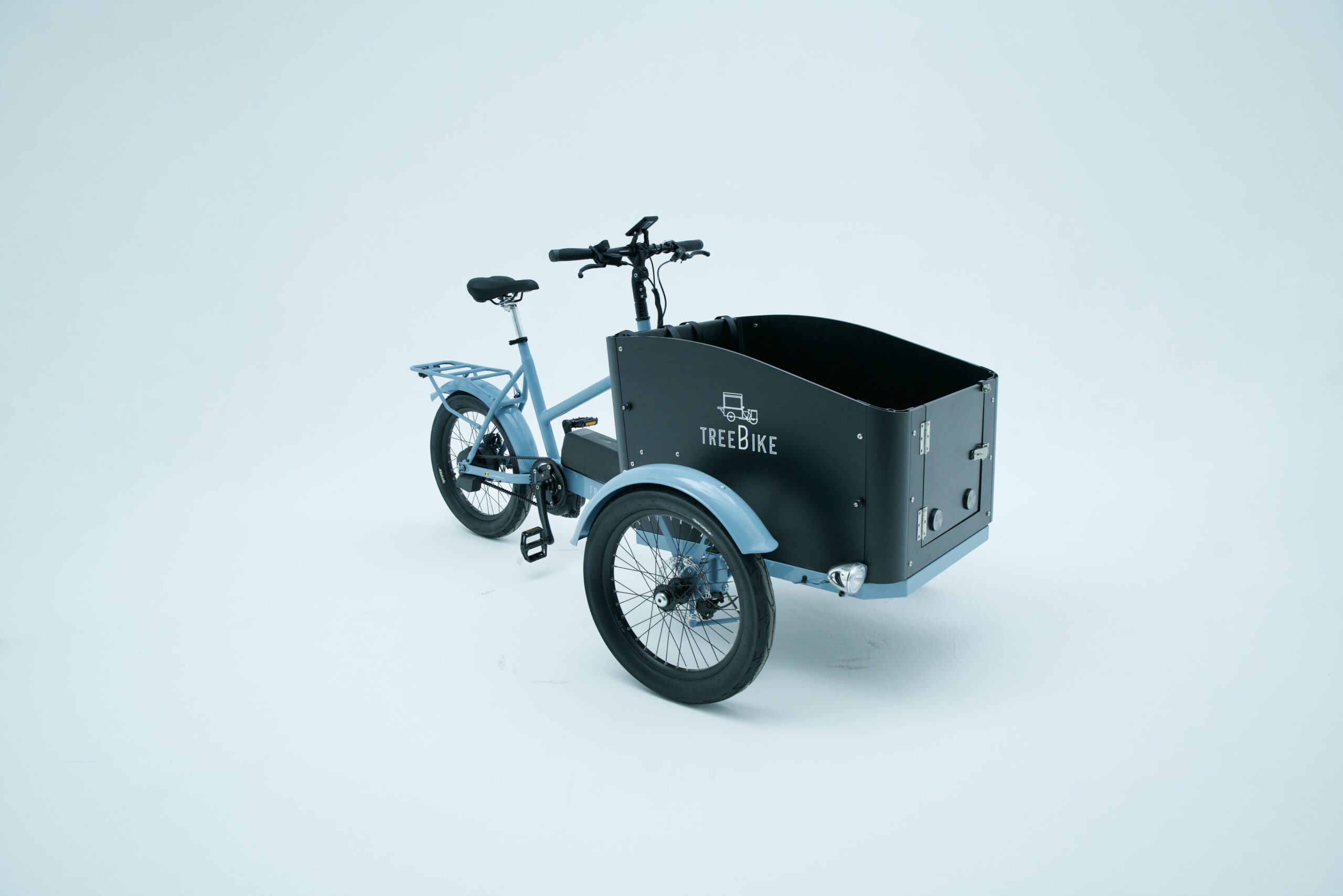 Vélo triporteur électrique TREEBIKE Family (caisse pour 2 kids) – Image 6