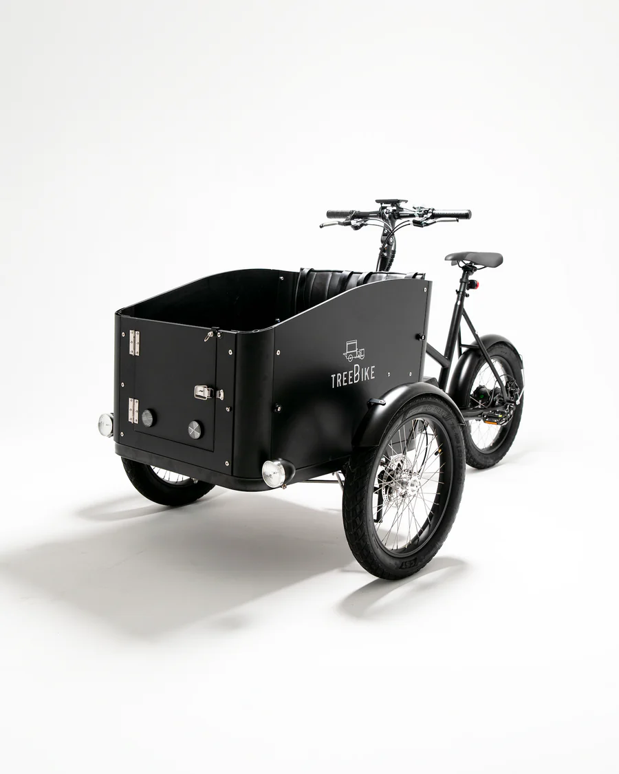 Vélo triporteur électrique TREEBIKE Family (caisse pour 2 kids)