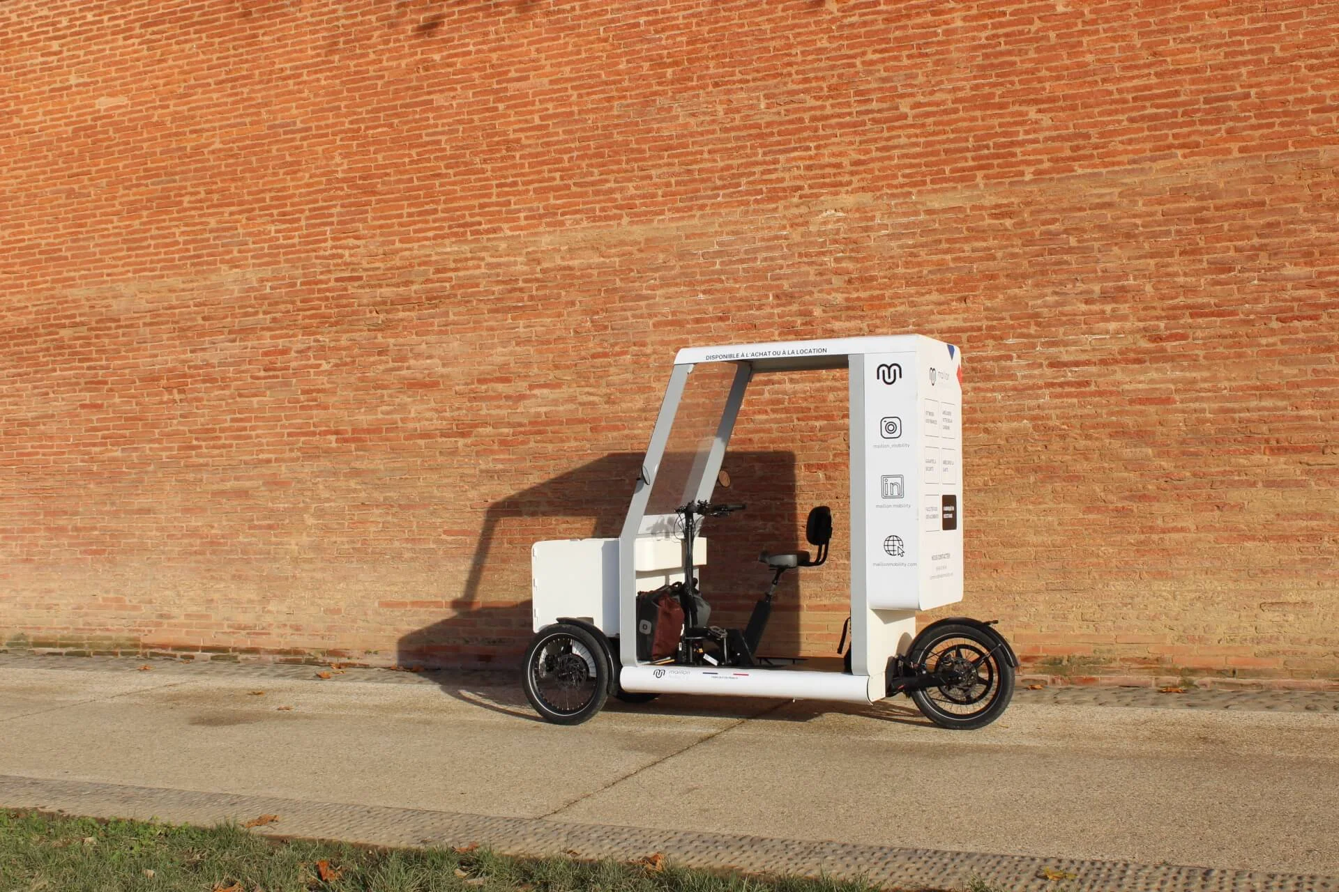 Vélo triporteur électrique MAILLON MOBILITY Le Maillon – Image 2