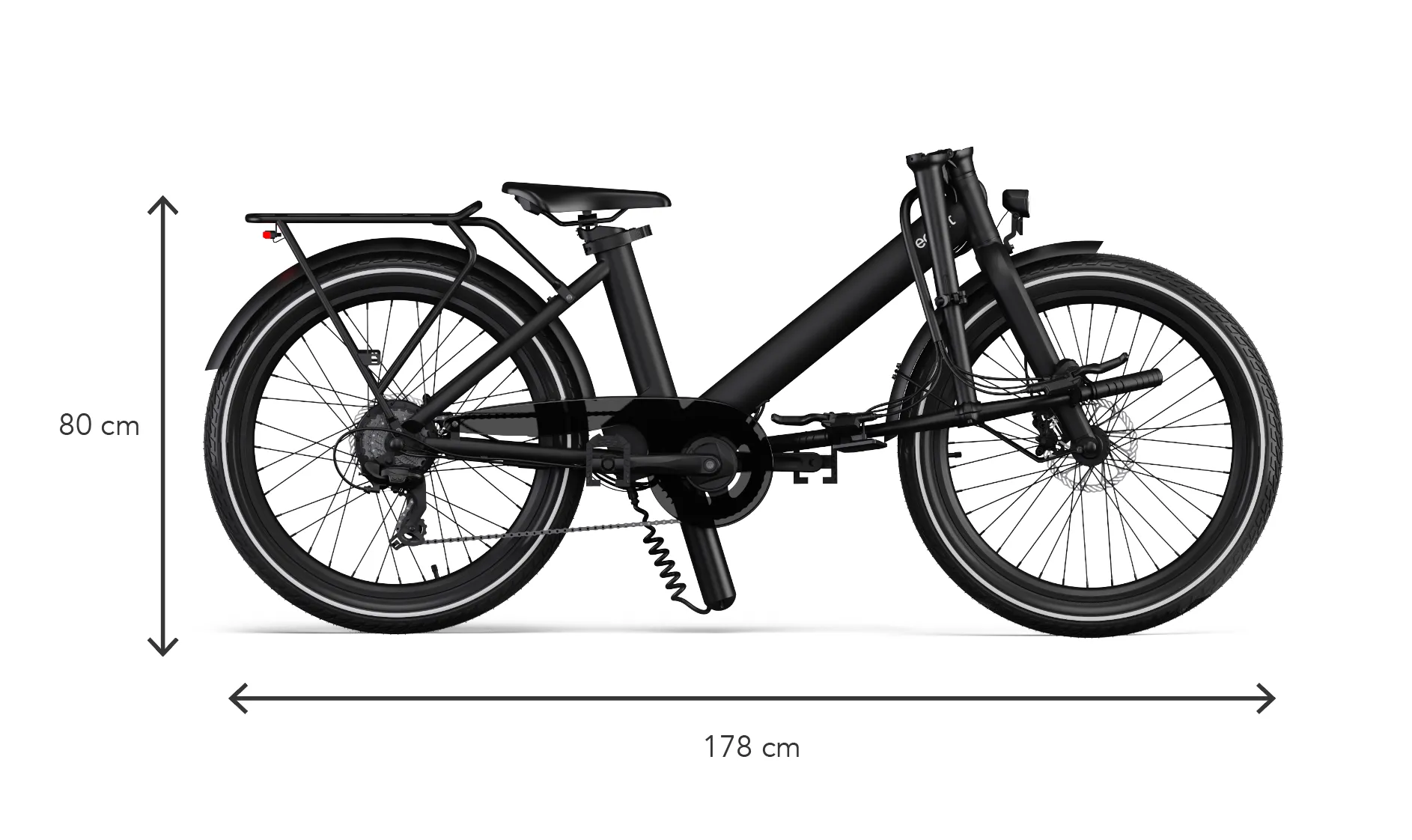 Vélo semi pliable électrique EOLVOLT Evening – Image 4