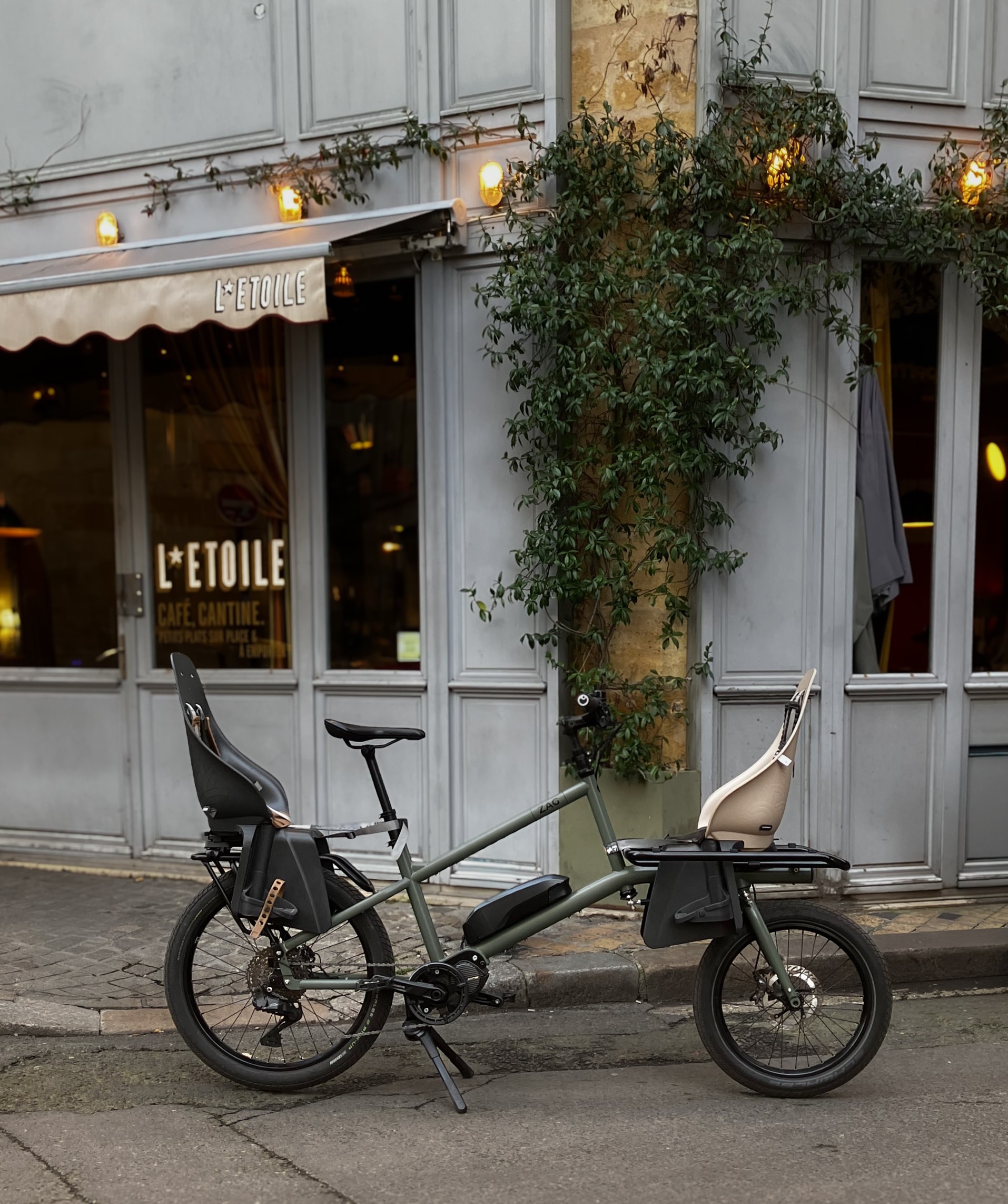 Vélo biporteur électrique ZAG E EP801 – Image 2